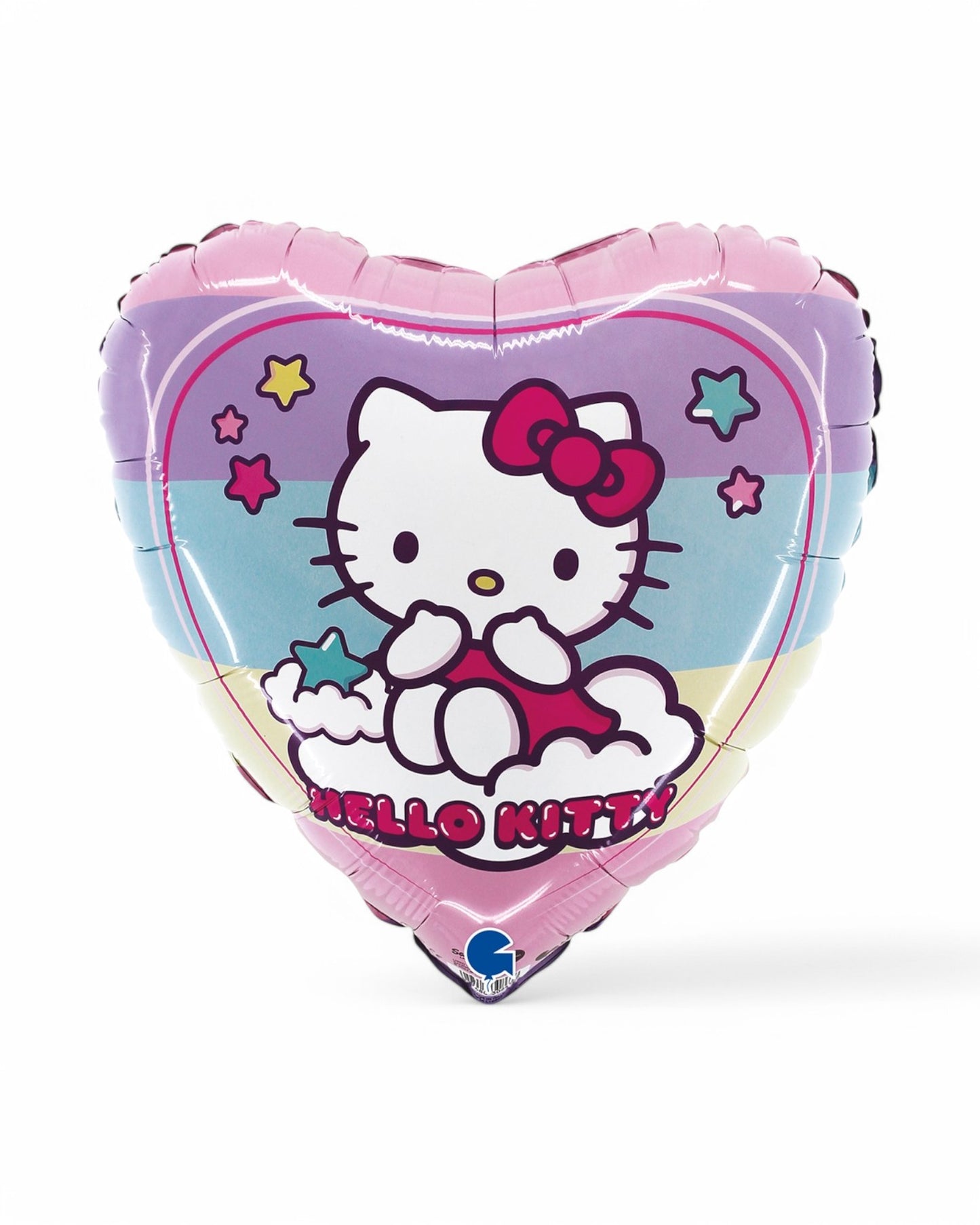 Palloncini Foil | Hallo Kitty Cuore Rainbow | 18 Pollici | 1 Pz