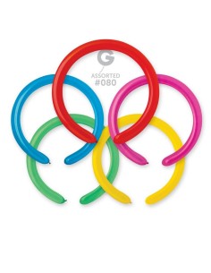 Latex Balloons | Modelable 2 Inch | Gemar | 10 pieces