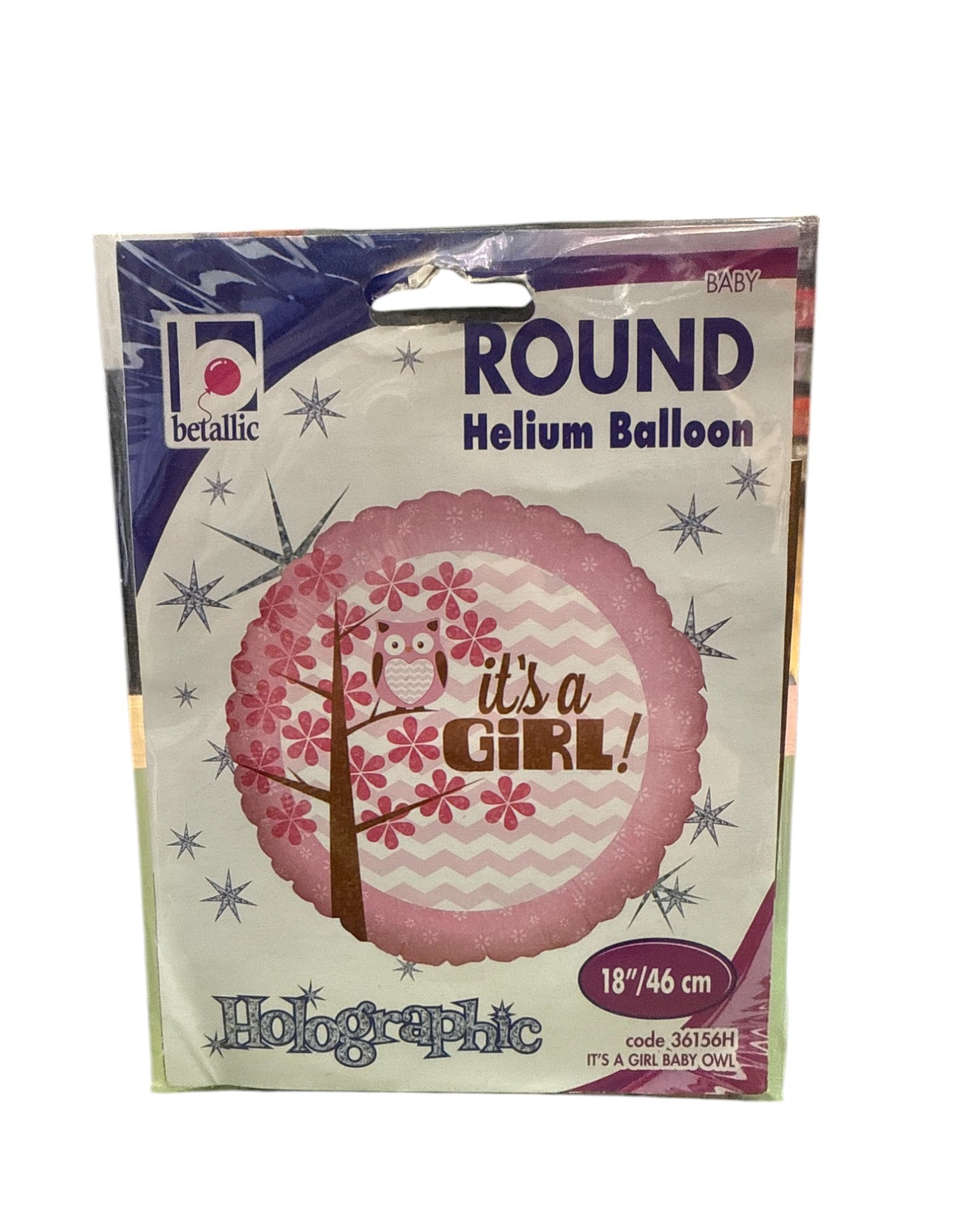 Palloncini Foil | It’s a Girl Gufetto | Rosa | 18 Pollici | 1 Pz