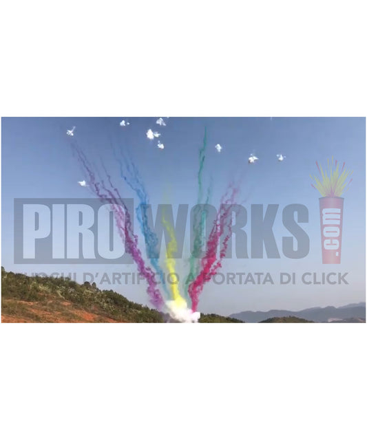 AF30S | Fumate Colorate | Unica Uscita | Ventaglio | 30 Colpi | 30mm