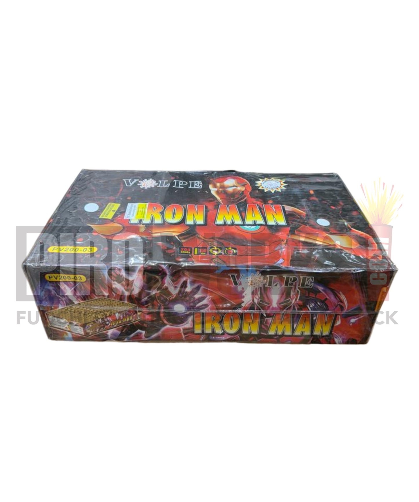 Iron Man | 200 Shots | High | Straight and Ventaglio