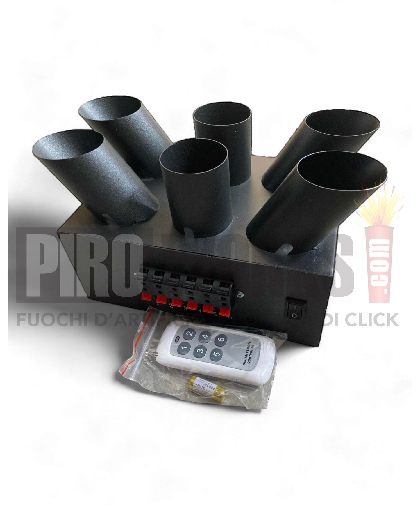 Centralina | Ventaglio | 3 Angoli | Doppia Uscita | Con Radiocomando