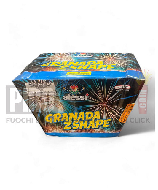 Granada Z Shape | 49 Colpi | 20mm | Spacchi Salice Oro