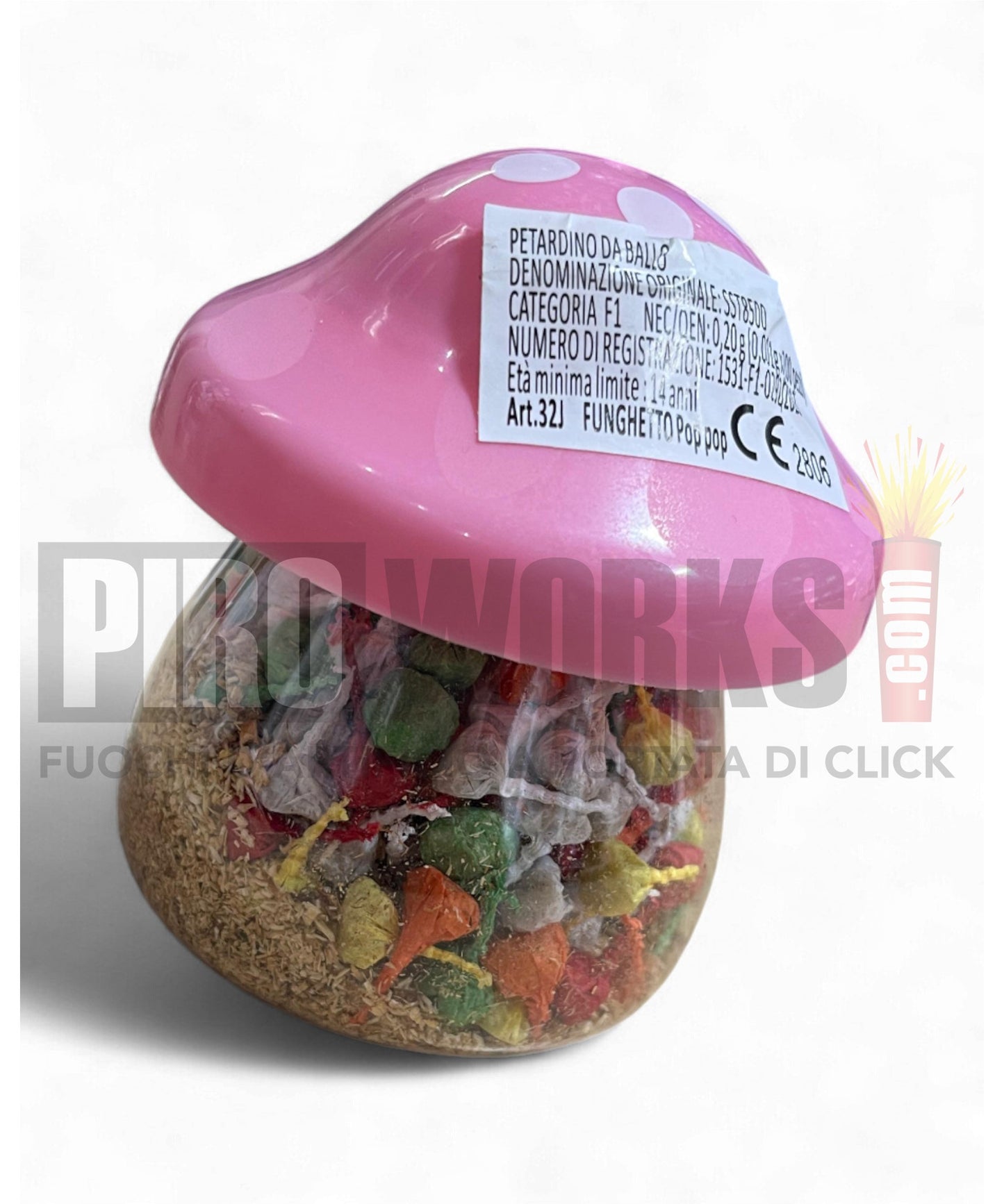 Pop Pop | Funghetto Salvadanaio | 200 Pz | Teanese