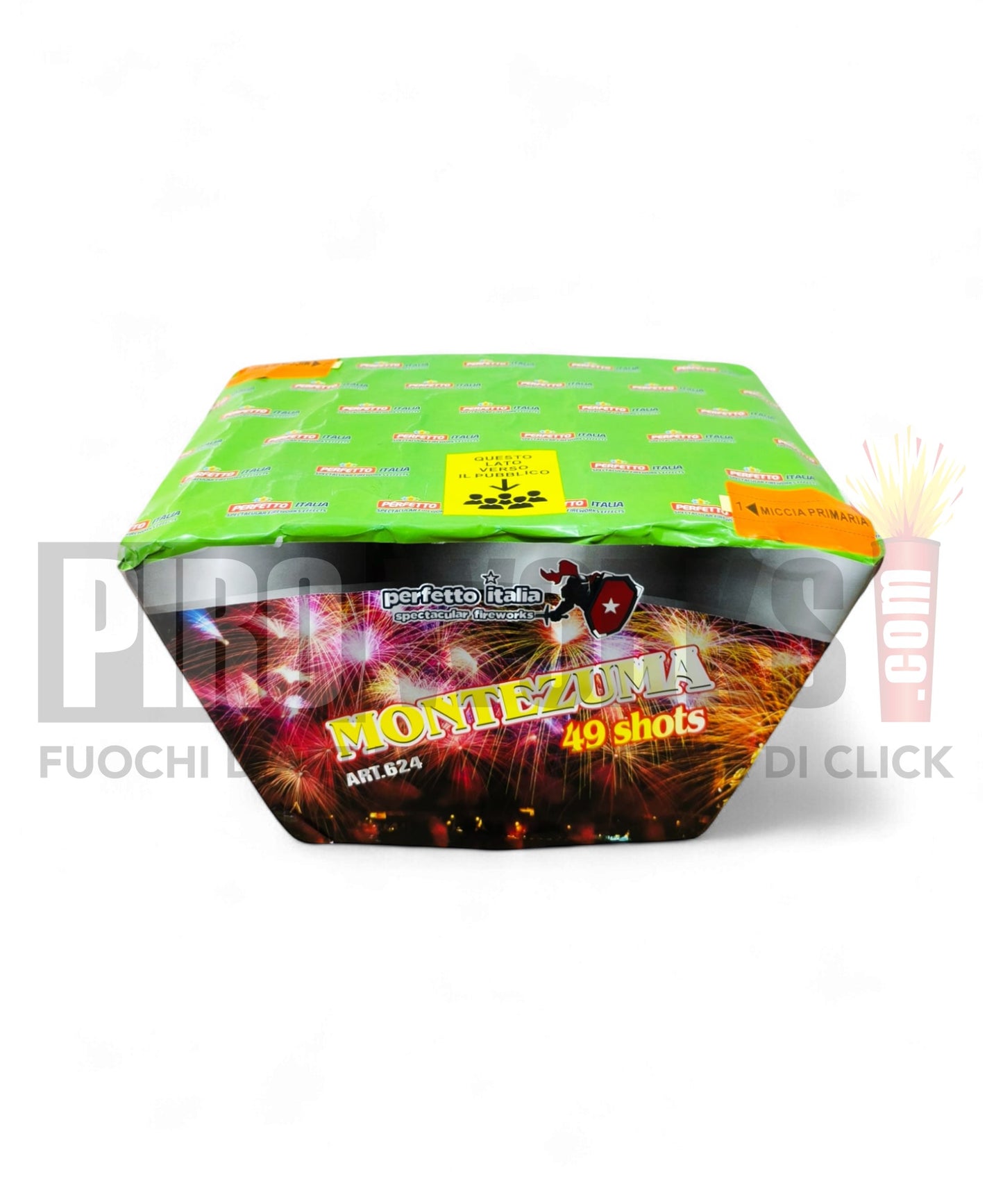 Montezuma | 49 Colpi | Ventaglio | 20mm | Crocette Rosse | Perfetto