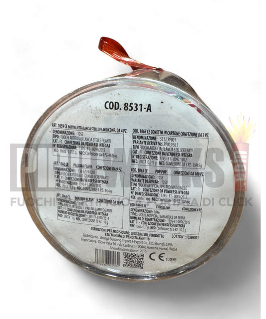 Cilindro Assortito | 8531-A | 6 Articoli