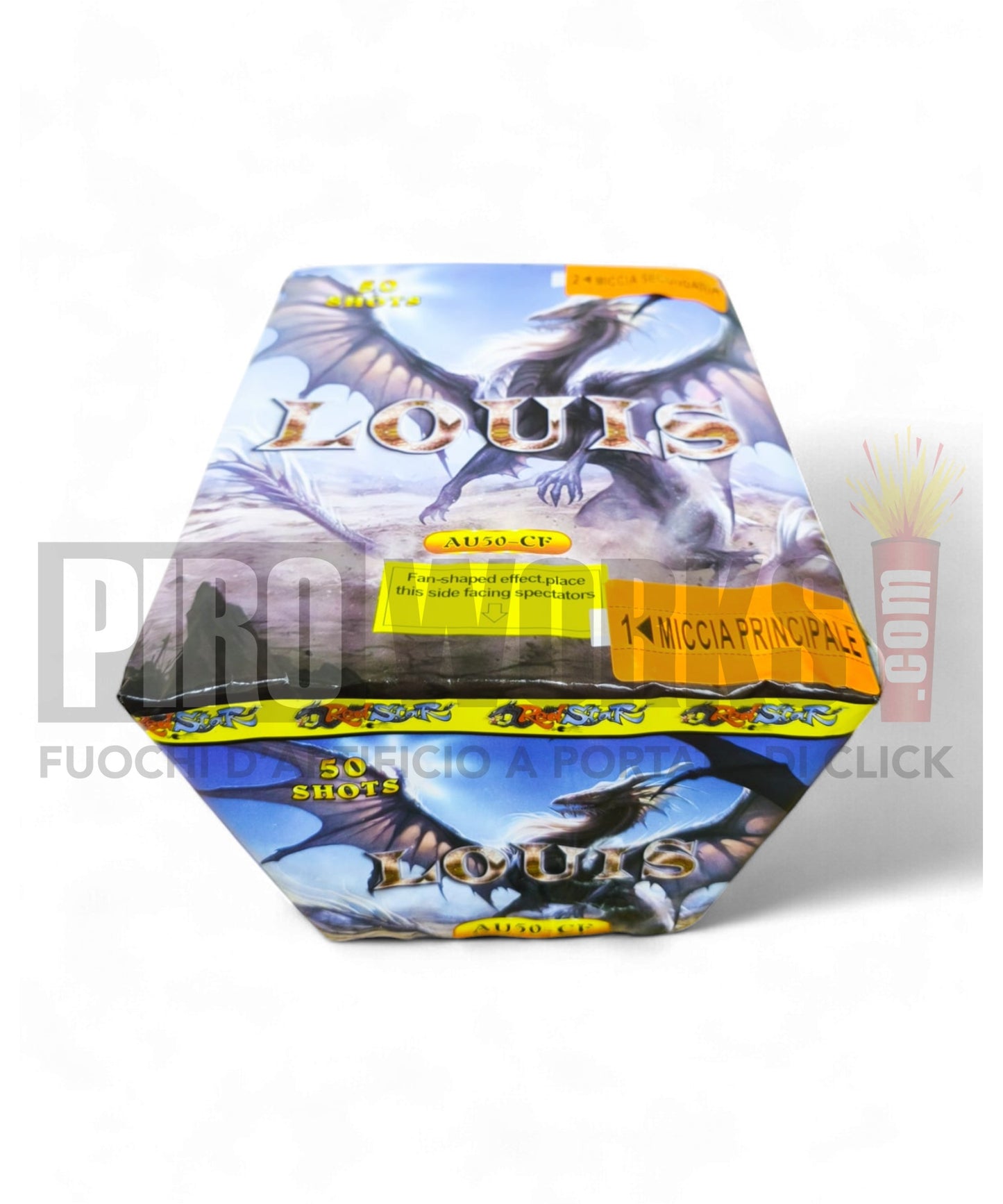 Louis | 50 Colpi | 20mm | Ventaglio | Striscioni Bianchi