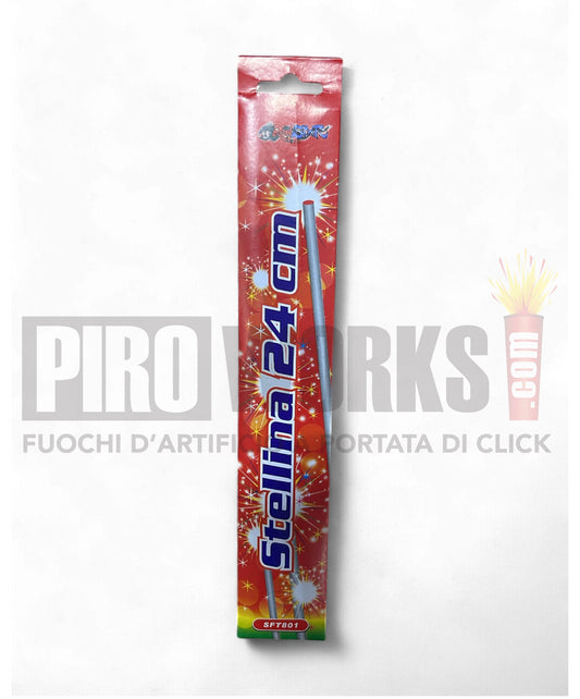 Candeline Magiche | 24cm | Stelline | 10Pz