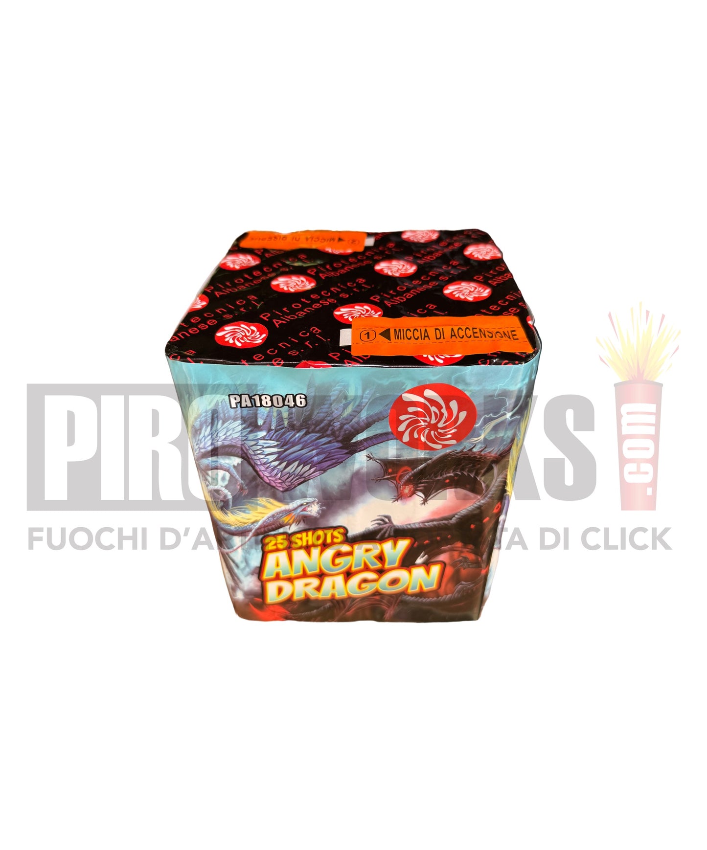 Angry Dragon | 25 Colpi | 25mm | Art. PA18046 | Albanese