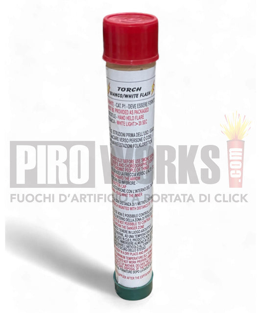Torcia a Mano | Fotoflash Bianco | 60 Sec | 1 Pezzo | Compass Rose