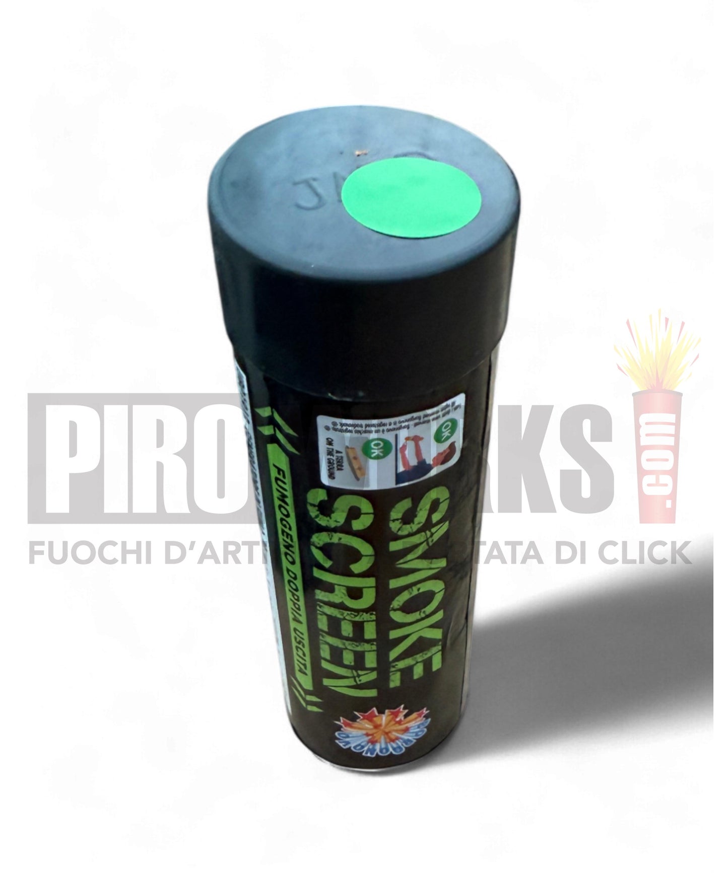 Hand Smoke 60 Sec Orange Color