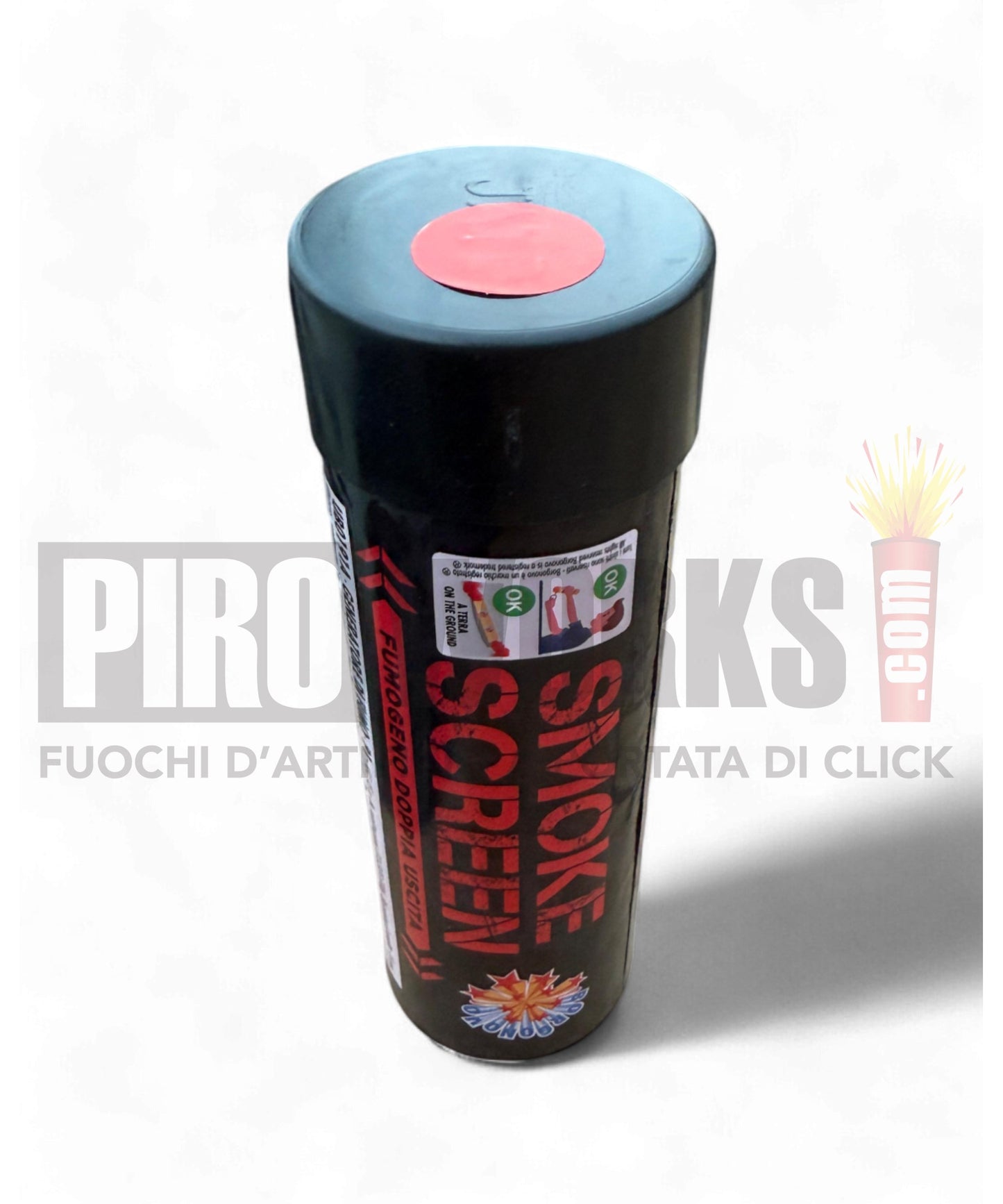 Smoke Screen | Fumogeno A Strappo | Doppia Uscita | Borgonovo | Vari Colori