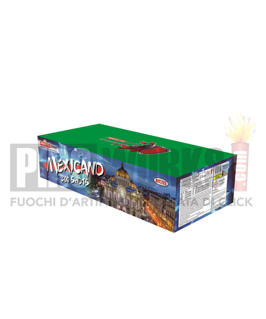 Mexicano | Art. 725 | 200 Colpi | Dritta e Ventaglio | Perfetto