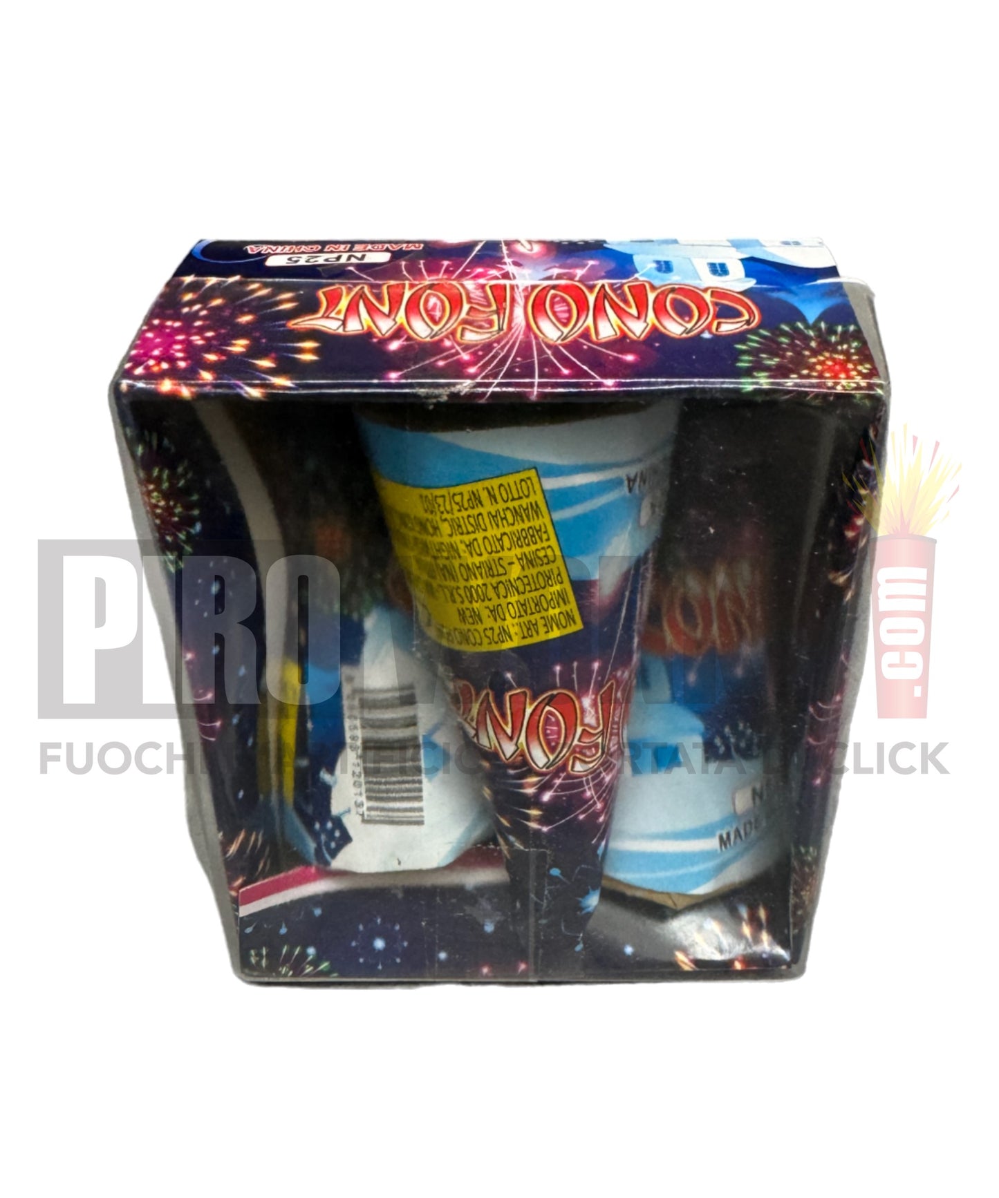 Cono Font | Fontana Silver | 3 Pz