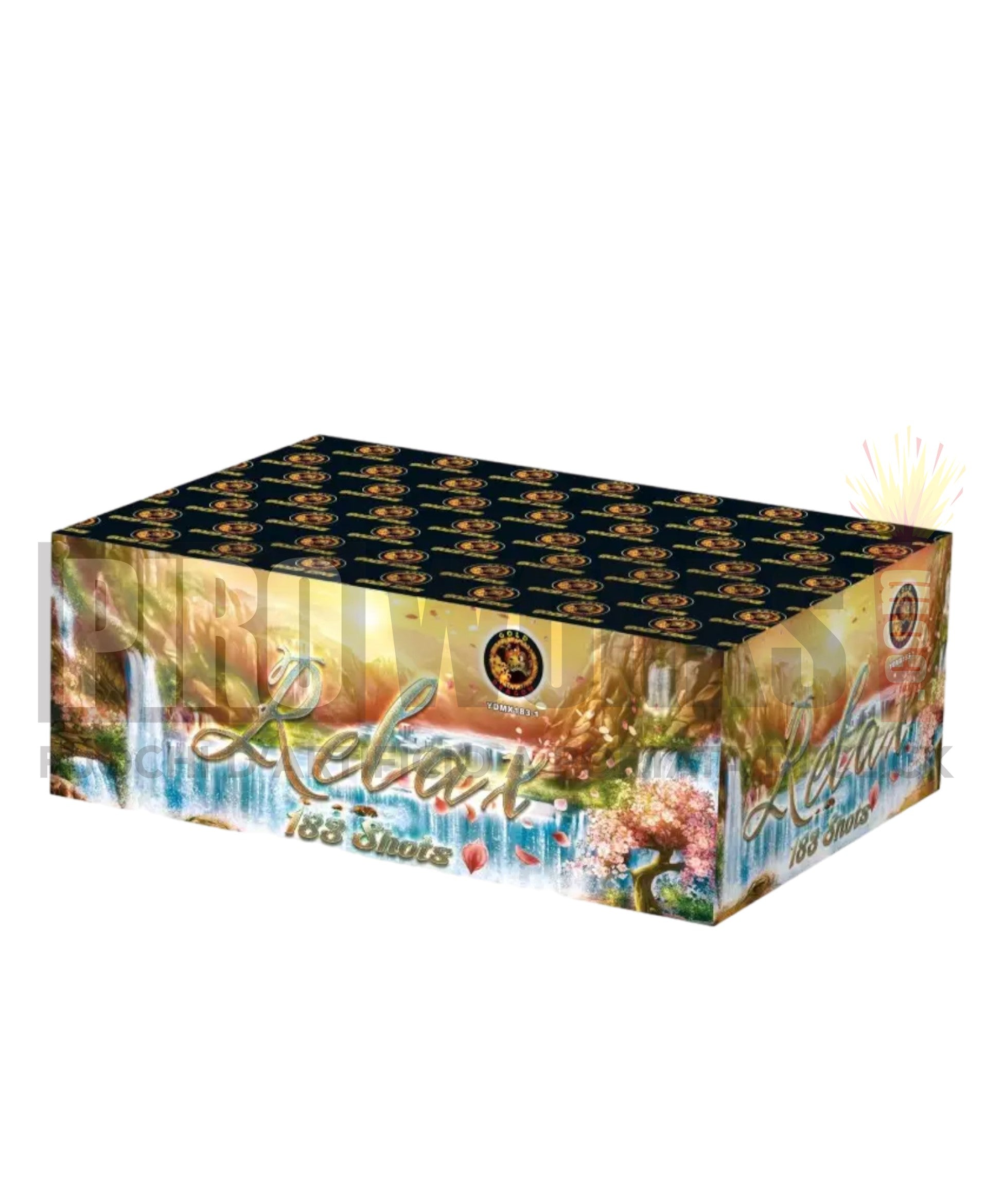 Relax | 183 Colpi | 20mm / 25mm / 30mm | Dritto e Ventaglio | Gold