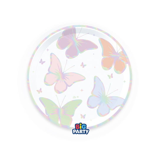 Kit | Piatto | Bicchiere | Tovagliolo | Farfalle