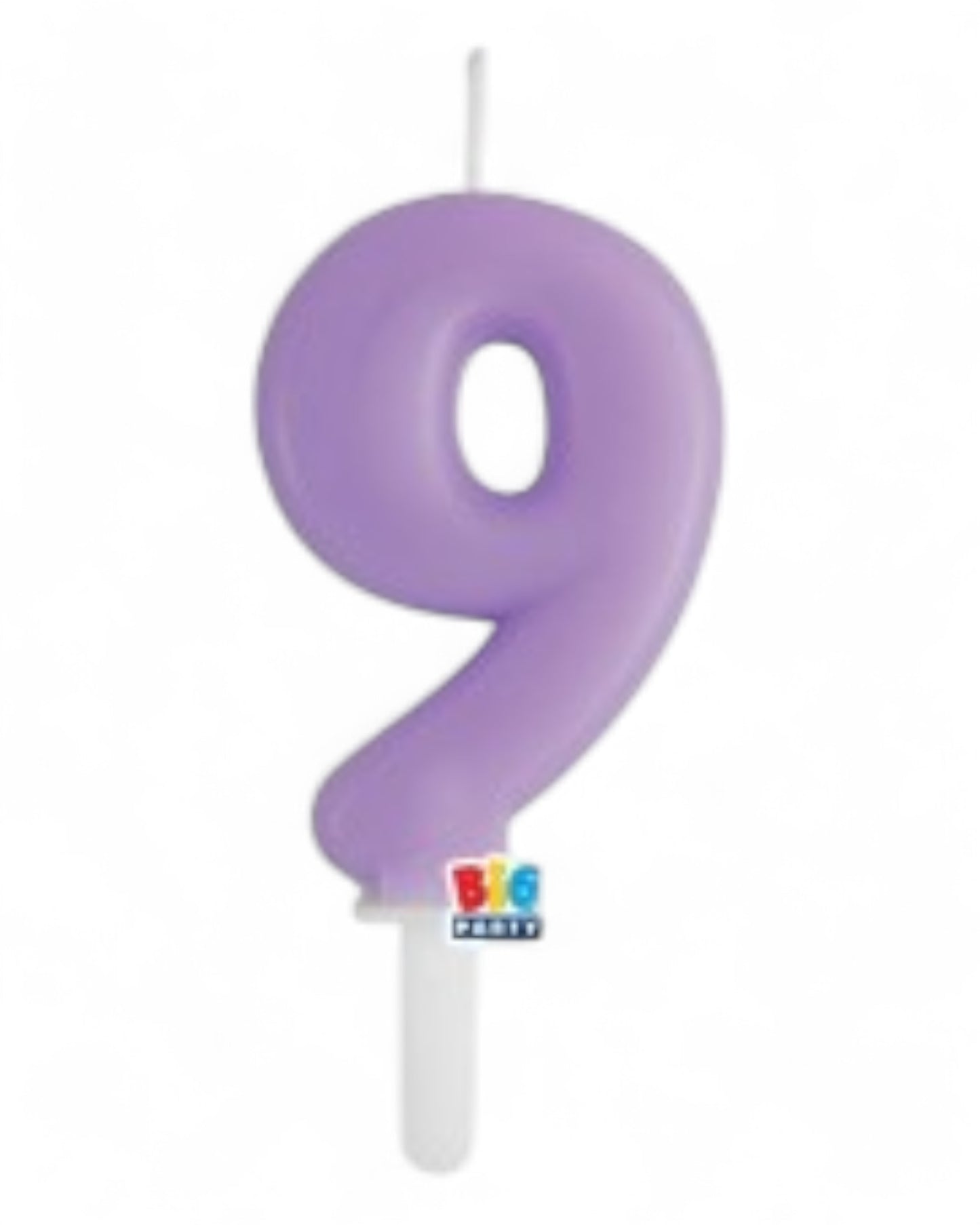 Candeline Numerali | Tiny Plump | Lilla | 7 Cm