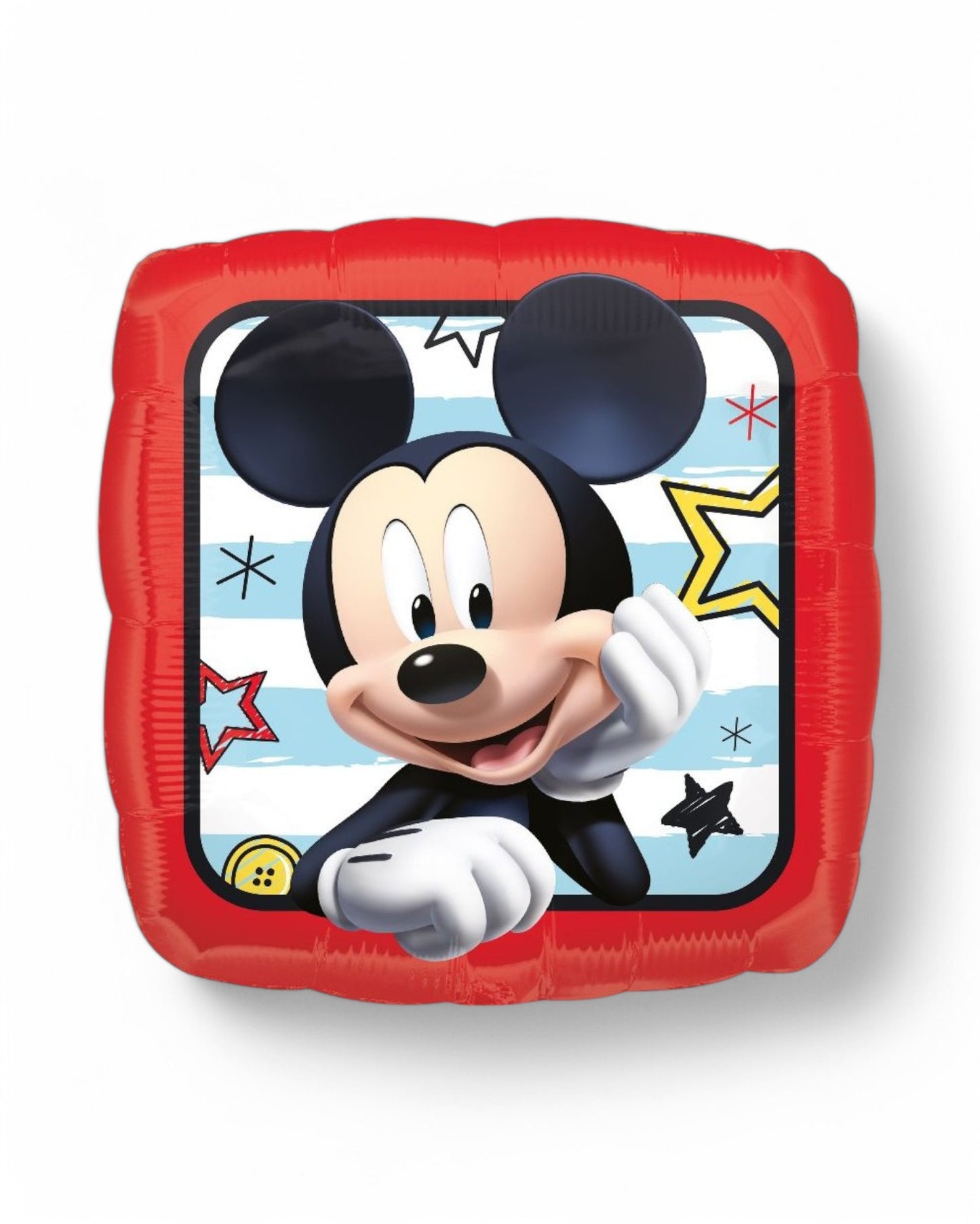 Palloncini Foil | Topolino Quadrato | 18 Pollici | 1 Pz