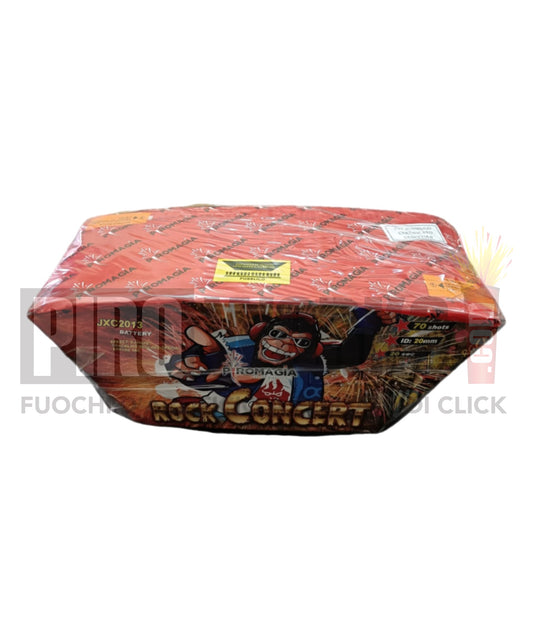 Rock Concert | 70 Shots | Sbruffo Red Blinker and Titanium Shots