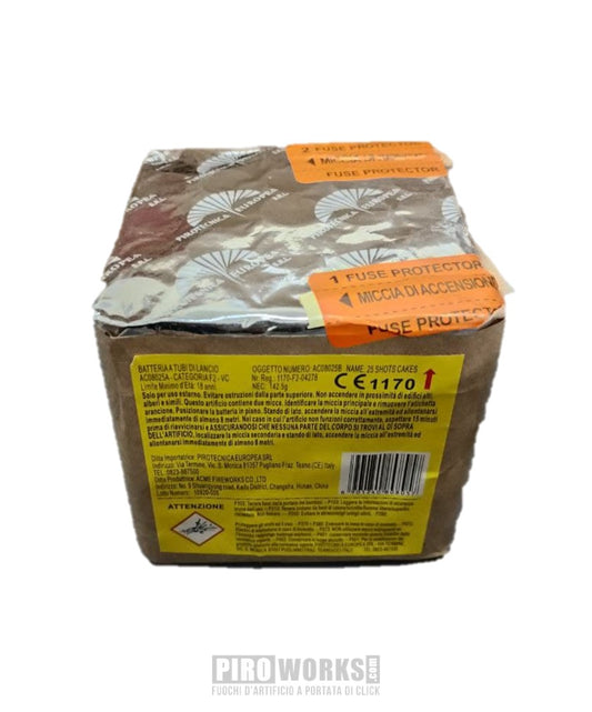 AC08025A | 25 Colpi Titanio Singolo