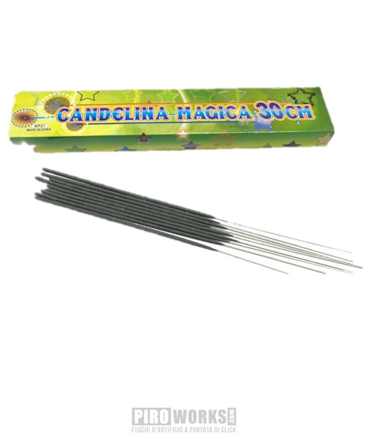 Candeline Magiche 28 cm Stelline