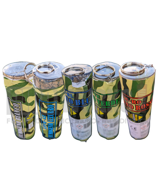 Fumogeno A Strappo | A mano o Da Appoggio | 60 Secondi | Vari Colori