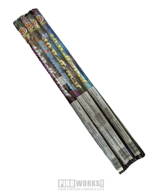 Roman Candle Color 10 Jets 20mm