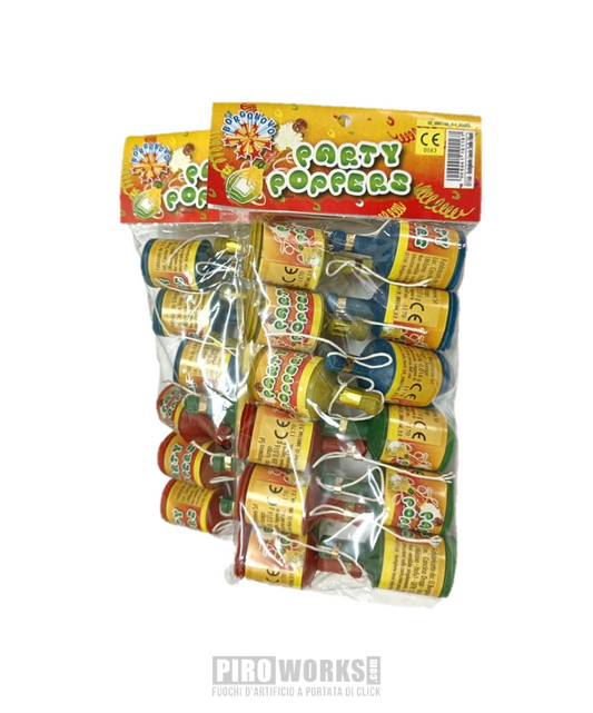 Bottiglietta | Popper Blister | 12 Pz | Borgonovo