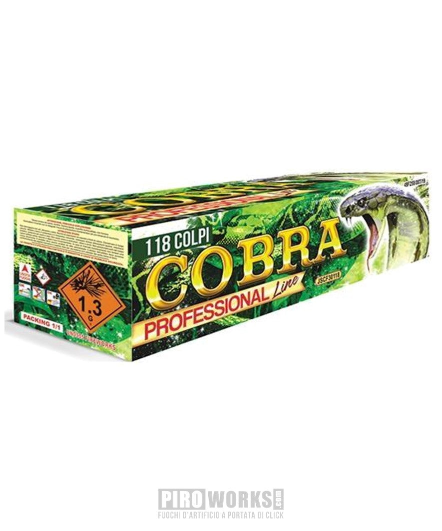 Cobra 118 Colpi Compound Professionale – Piroworks