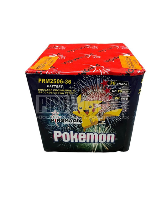 Pokemon 36 Colpi 25mm