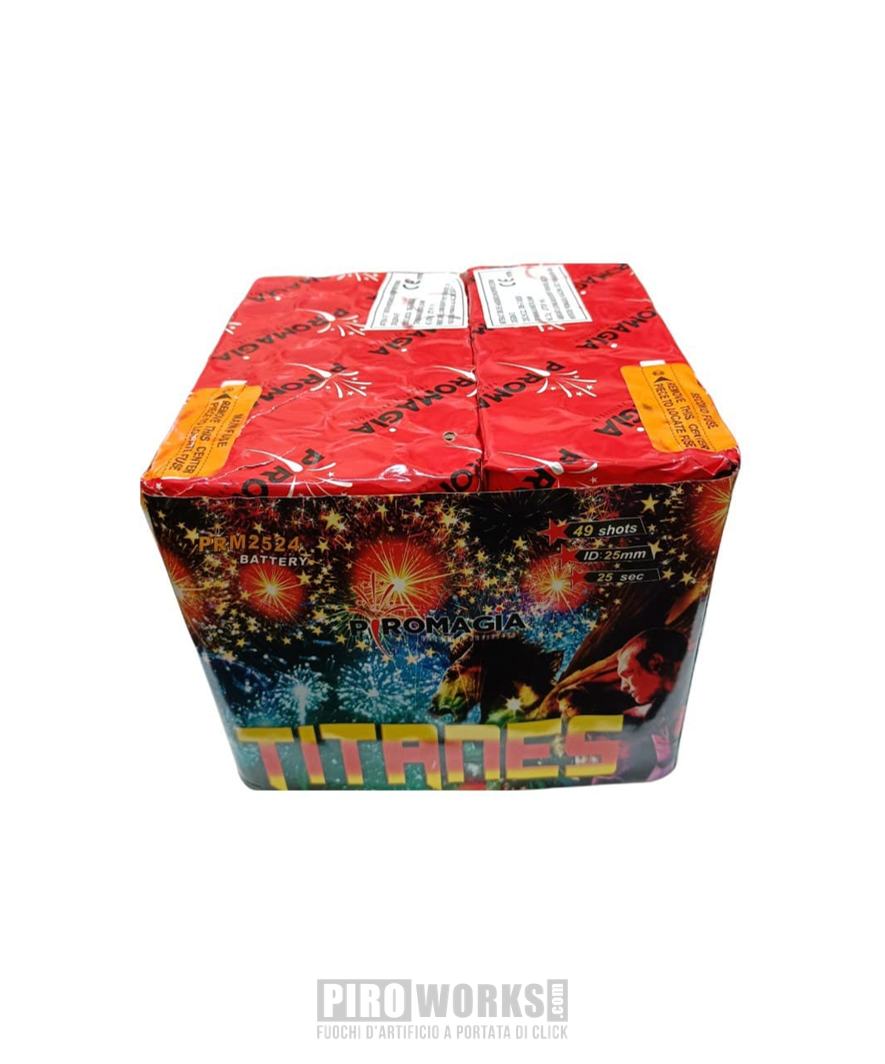 Titanes 49 Shots 25mm