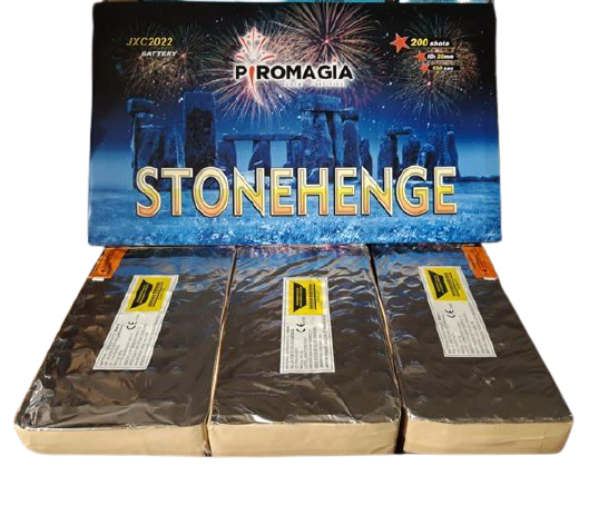 BOX of 3 Batteries of 200 Shots