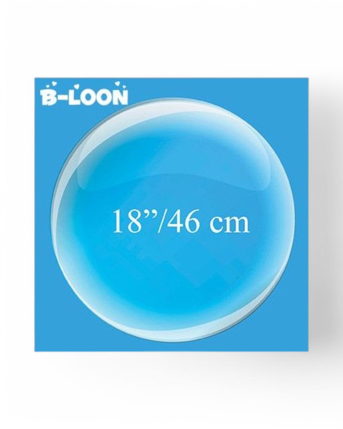 Palloncini Crystal | Trasparente | 18 Pollici | 1 Pz