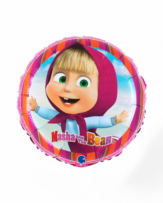 Palloncini Foil | Masha & The Bear | 18 Pollici | 1 Pz