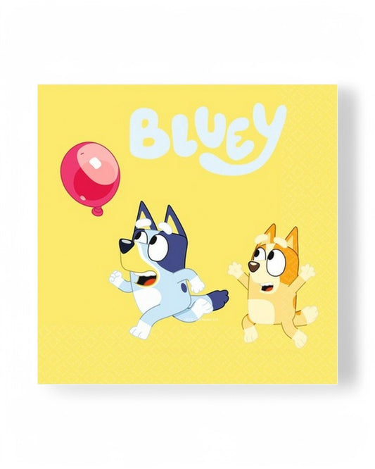 Kit | Piatto | Bicchiere | Tovagliolo | Bluey