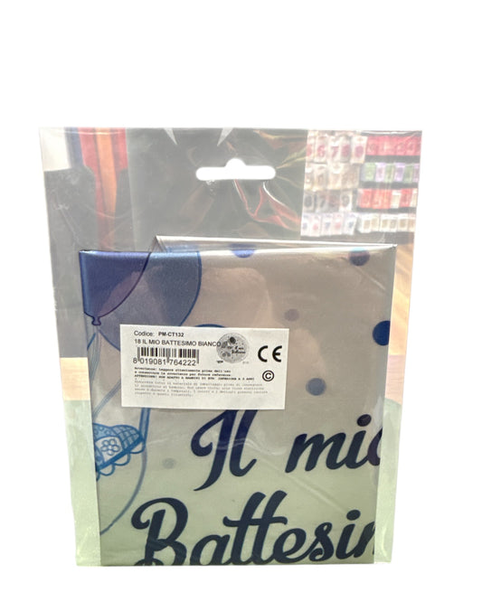 Palloncini Foil | Battesimo Celeste Carrozzina | 18 Pollici | 1 Pz