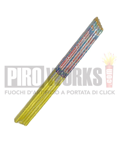 Candela Romana | 30 Getti | 12 Pz | Piromagia