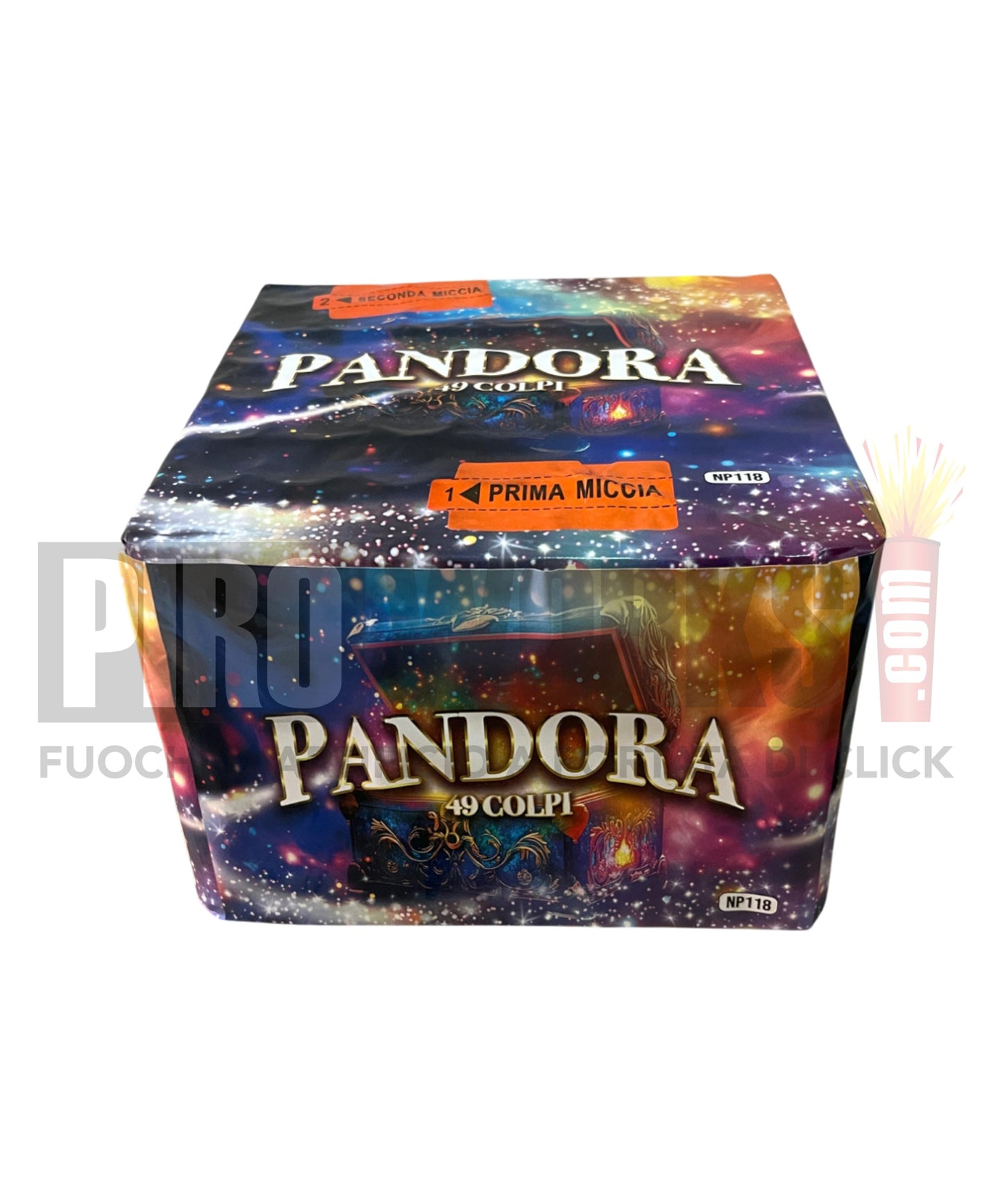 Pandora | 49 Colpi | 20mm | Dritto | Crocette Colorate