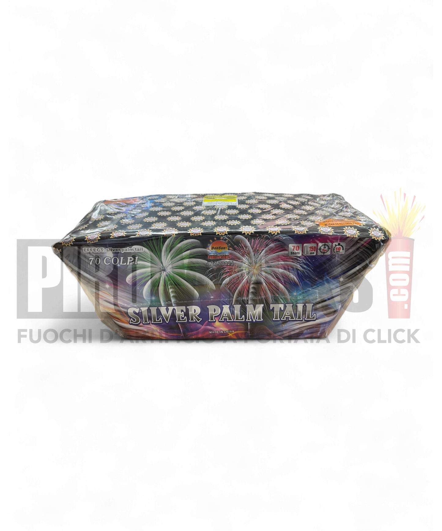 Silver Palm Tail | 70  Colpi | Striscioni Bianchi