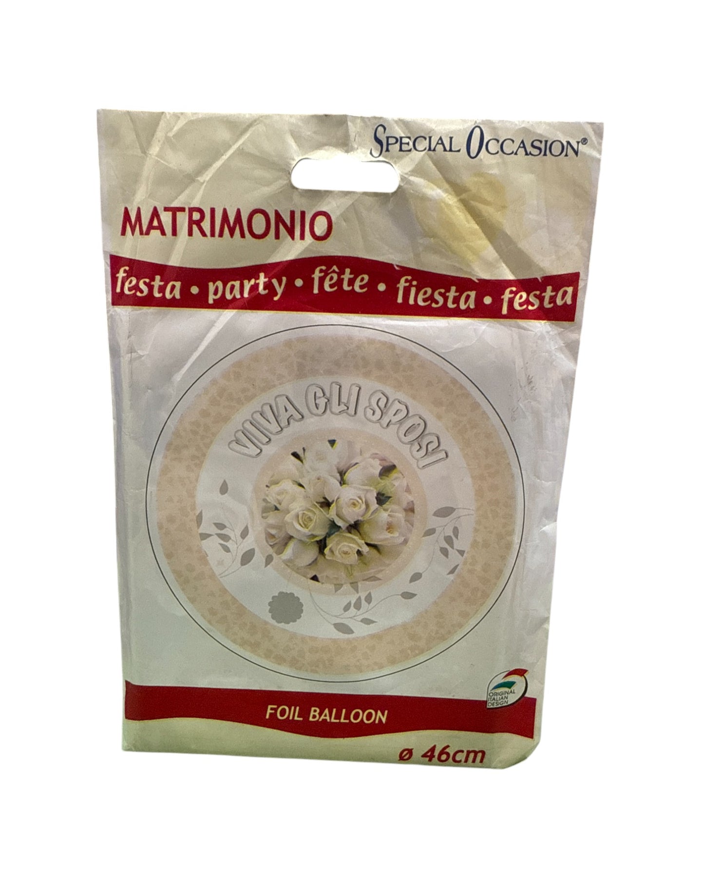 Palloncini Foil | Viva Sposi Rose | 18 Pollici | 1 Pz