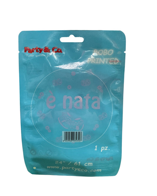 Palloncini Foil | É nata Crystal | 24 Pollici | 1 Pz