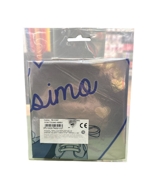 Palloncini Foil | Battesimo Celeste Scarpette | 18 Pollici | 1 Pz