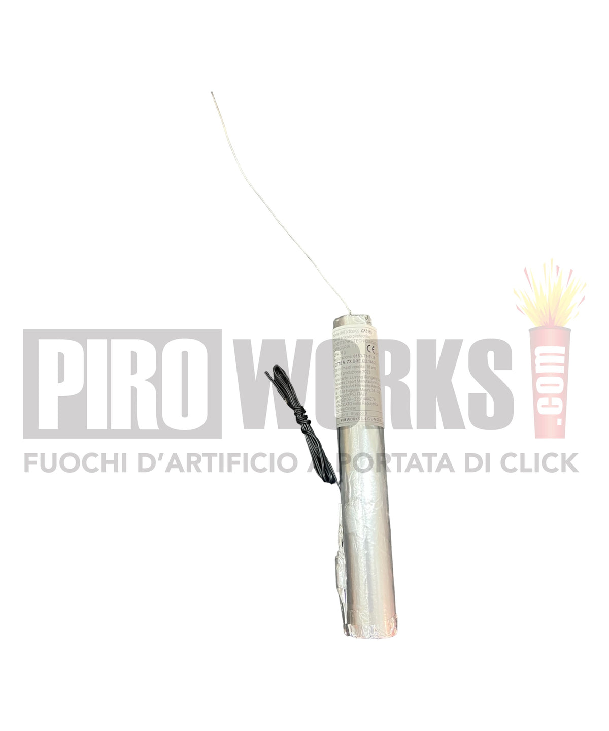 Effetti Freddi | Fontana Argento a Cascata | 60 Sec Altezza Caduta 6 Metri Con Accenditore | 1 Pezzo