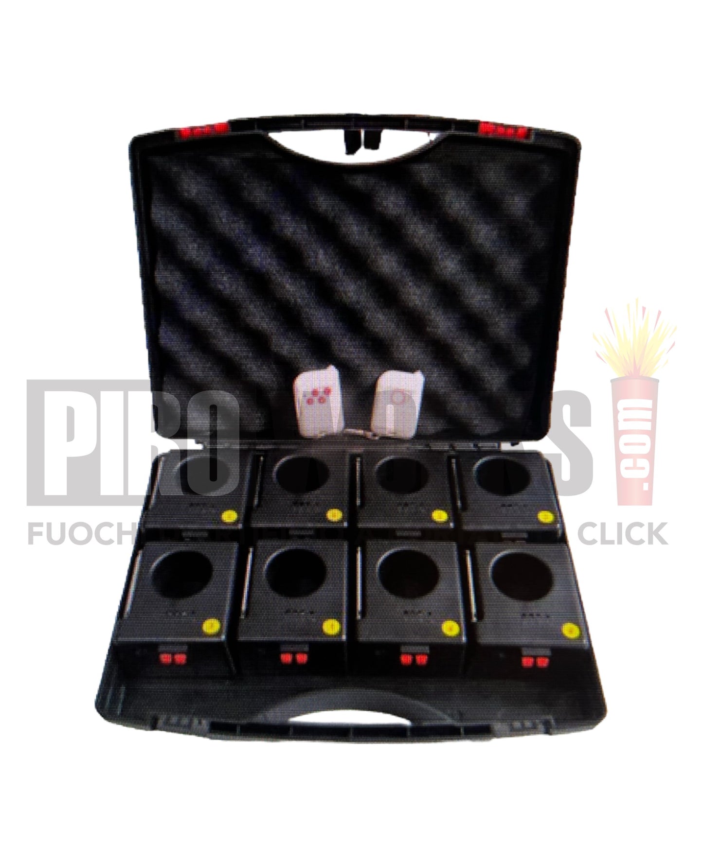 Kit 8 Centraline | 6 Monogetti Fumo Colorato | 6 Accenditori | 8 Adattatori Per Monogetto