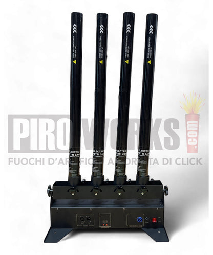 Centralina 4 Uscite | Per Spara Coriandoli Elettronici | Con Radiocomando | Angolazioni Variabili