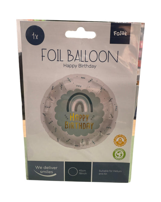 Palloncini Foil | Compleanno Maschile | Vari Modelli | 18 Pollici | 1 Pz