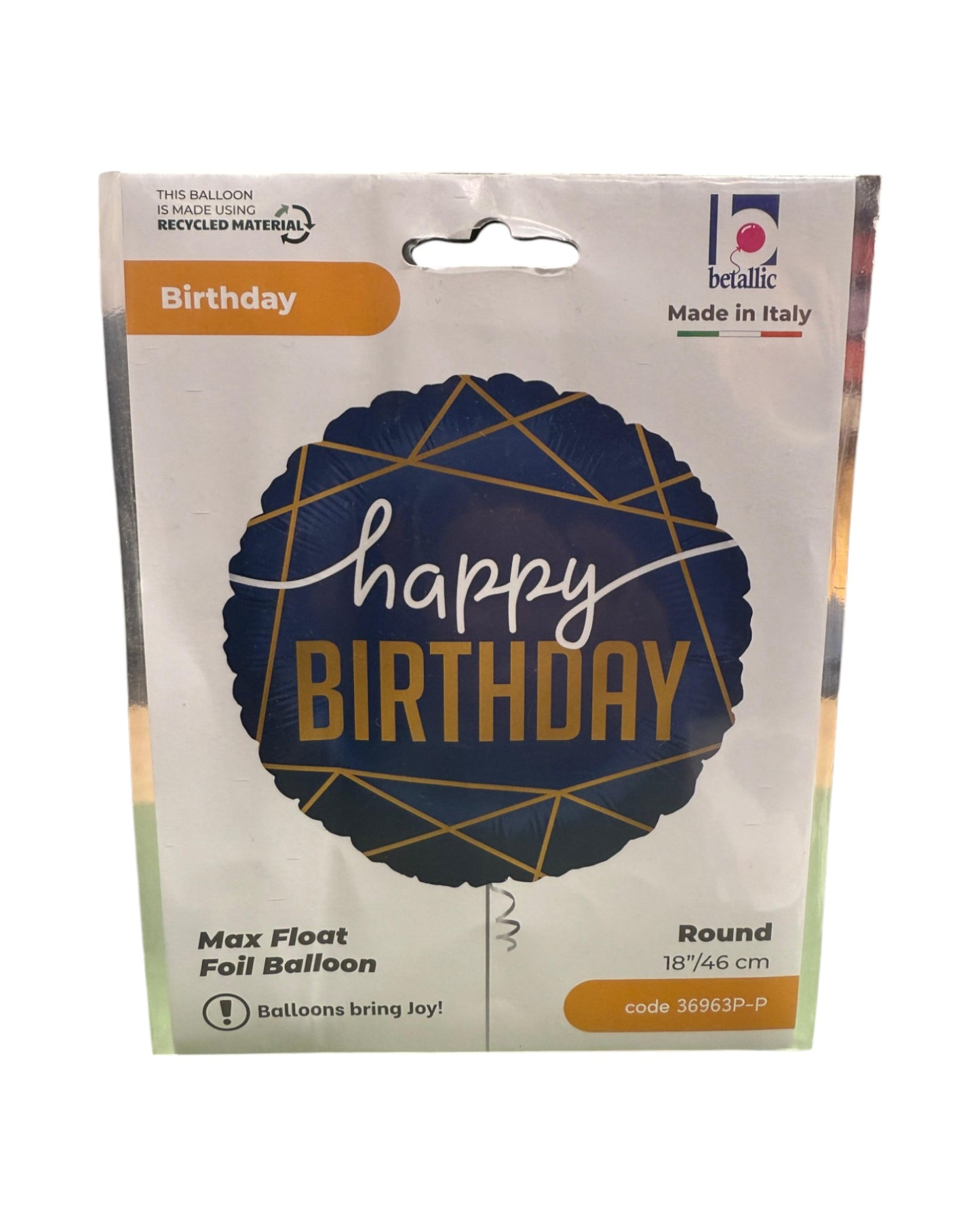 Palloncini Foil | Compleanno Maschile | Vari Modelli | 18 Pollici | 1 Pz