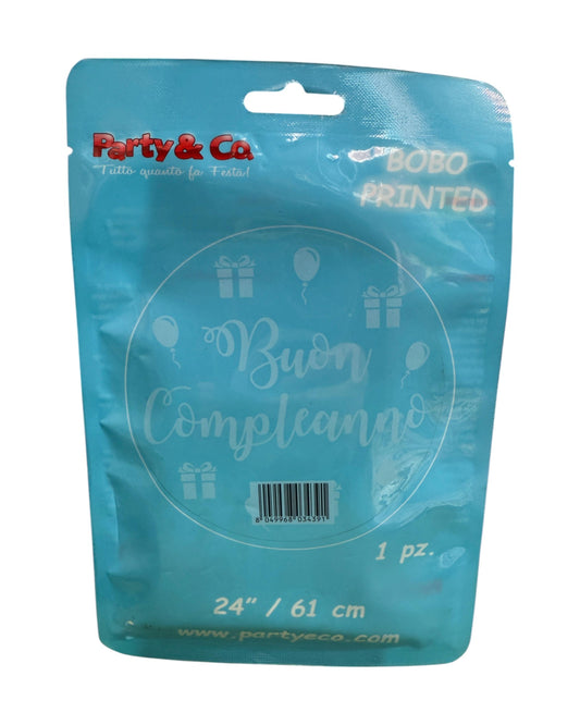 Palloncini Foil | Compleanno Multicolor | Vari Modelli | 18 Pollici | 1 Pz