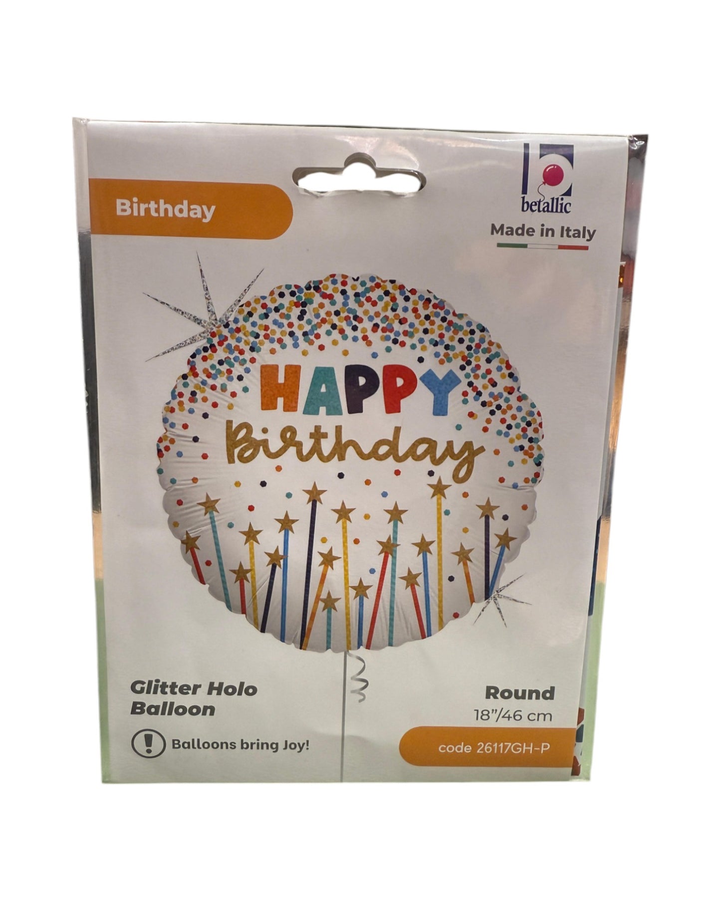 Palloncini Foil | Compleanno Multicolor | Vari Modelli | 18 Pollici | 1 Pz