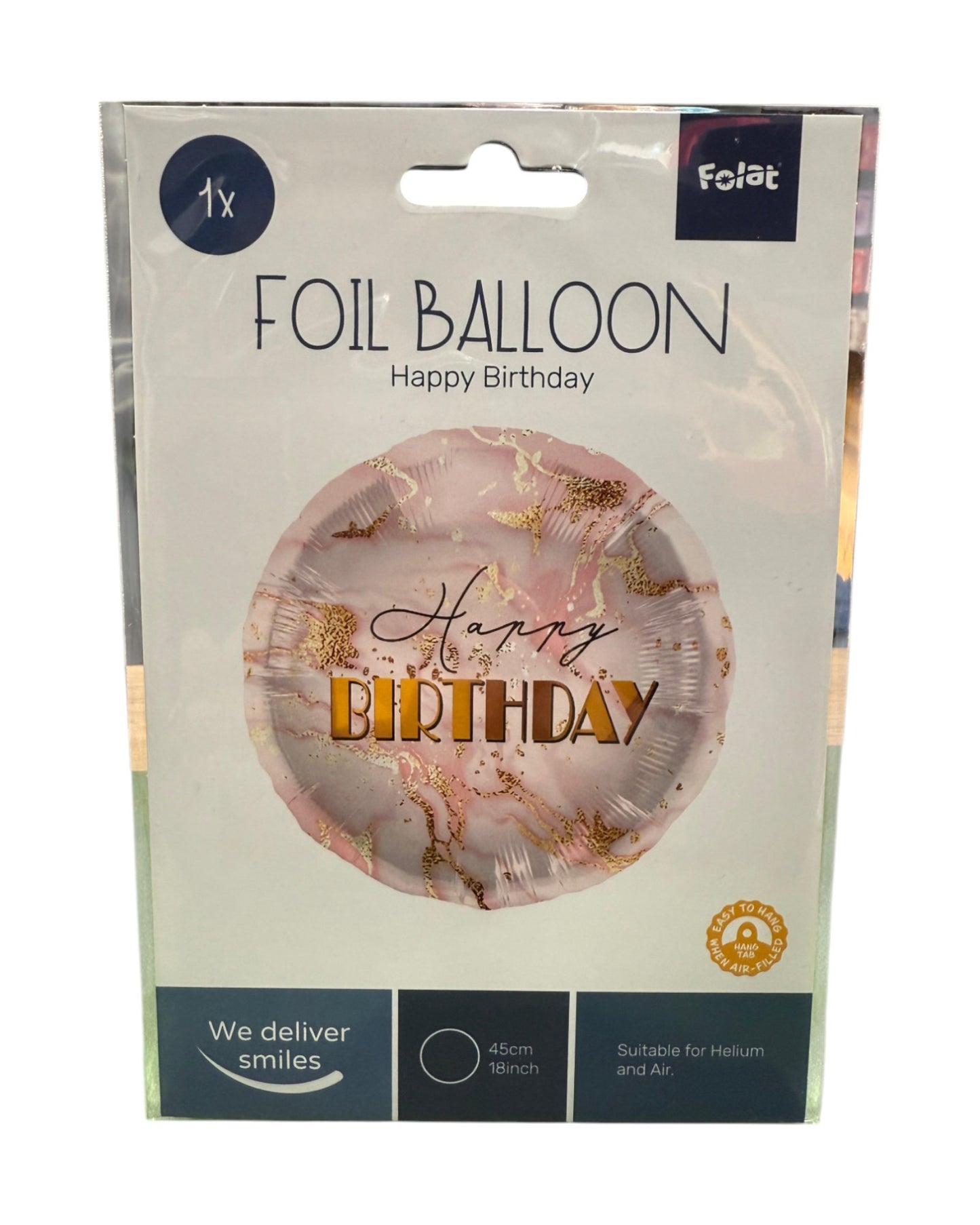 Palloncini Foil | Compleanno Femminile | Vari Modelli | 18 Pollici | 1 Pz